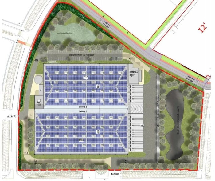 Industriel/Logistique dans Lodève à louer - Plan d’étage – Image 3 sur 3