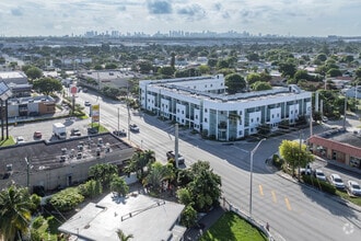 710 E 9th St, Hialeah, FL - Vue aérienne vue de carte