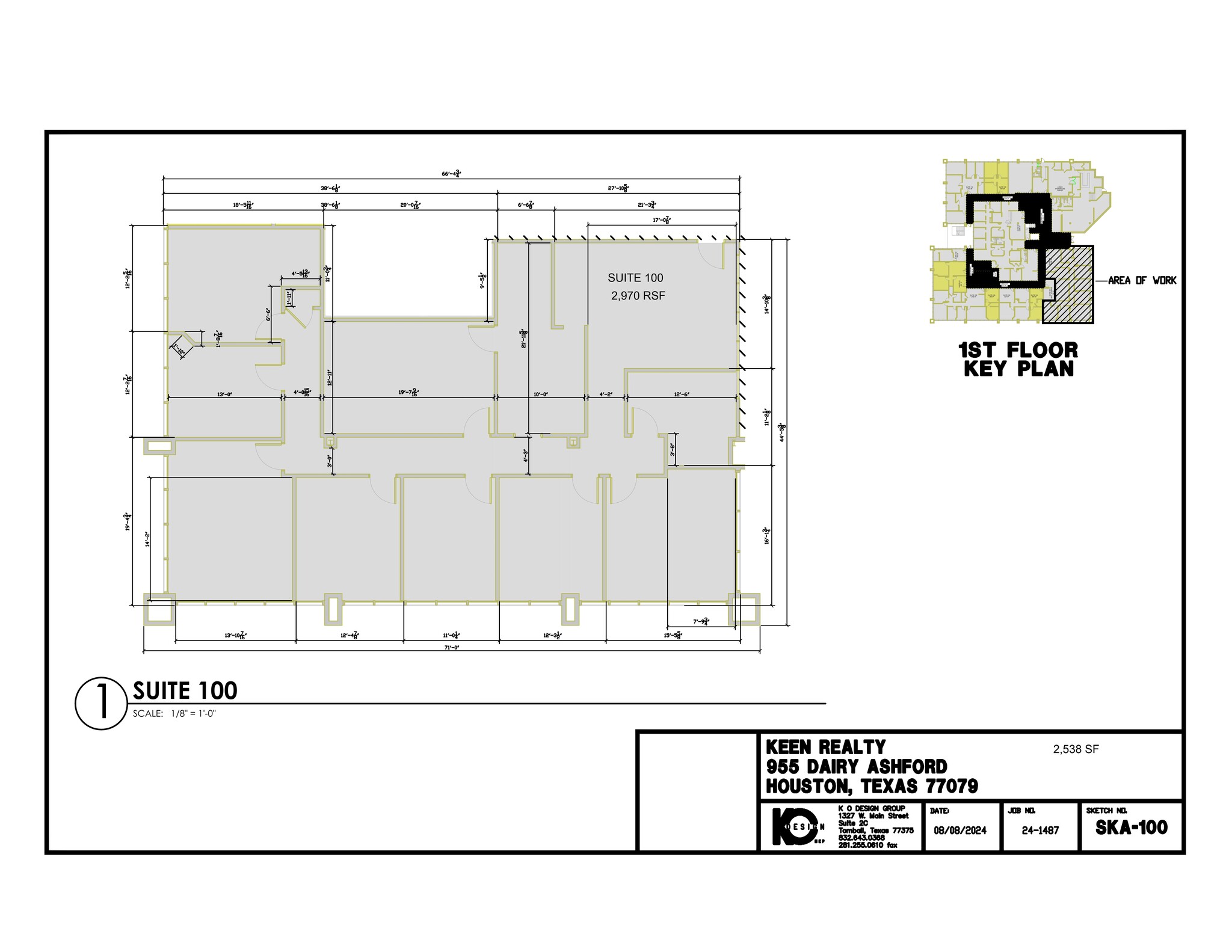 955 Dairy Ashford Rd, Houston, TX à louer Plan de site– Image 1 sur 1