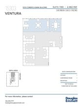 15301 Ventura Blvd, Sherman Oaks, CA à louer Plan d’étage– Image 1 sur 1