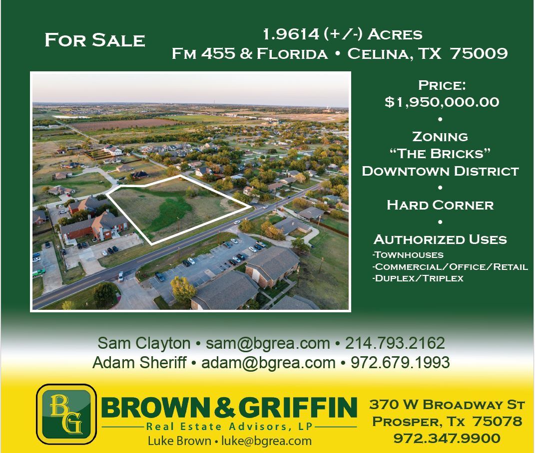 FM 455, Celina, TX à vendre Photo de l’immeuble– Image 1 sur 5