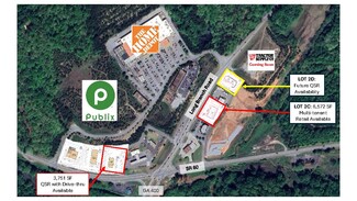 Plus de détails pour 5431 Chestatee, Dahlonega, GA - Local commercial à louer