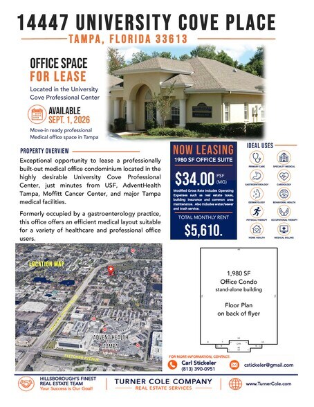 14447 University Cove Pl, Tampa, FL à louer - Photo de l’immeuble – Image 2 sur 3
