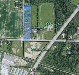 Plus de détails pour Bass & Flaugh Road, Fort Wayne, IN - Terrain à vendre