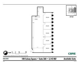 1175 Peachtree St NE, Atlanta, GA à louer Plan d’étage– Image 1 sur 1