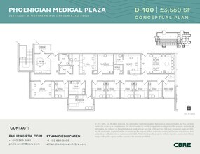 2222-2228 W Northern Ave, Phoenix, AZ à louer Plan d’étage– Image 1 sur 1