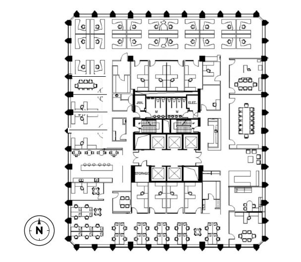 18 King St E, Toronto, ON à louer Plan d’étage– Image 1 sur 1
