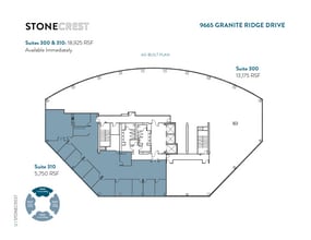 9655 Granite Ridge Dr, San Diego, CA à louer Plan d’étage– Image 1 sur 2