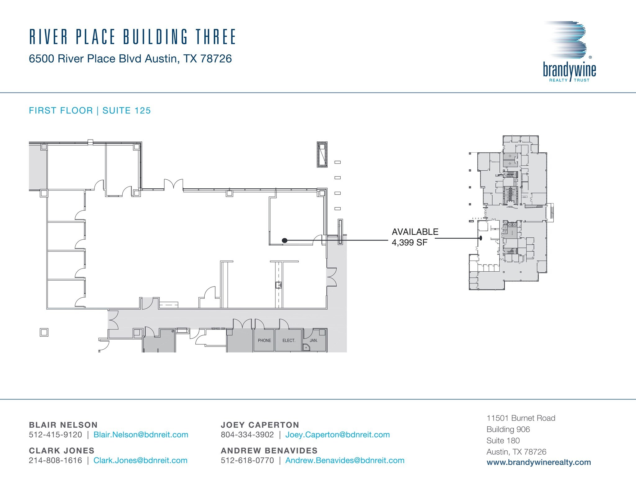 6500 River Place Blvd, Austin, TX à louer Plan de site– Image 1 sur 1