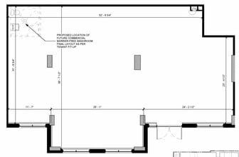55 Queen St, Kingston, ON à louer Plan d’étage– Image 2 sur 2