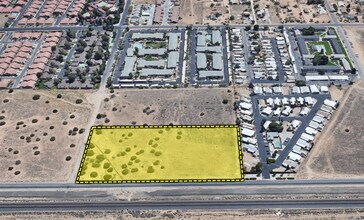 1 Santa Fe Ave, Hesperia, CA - Vue aérienne vue de carte