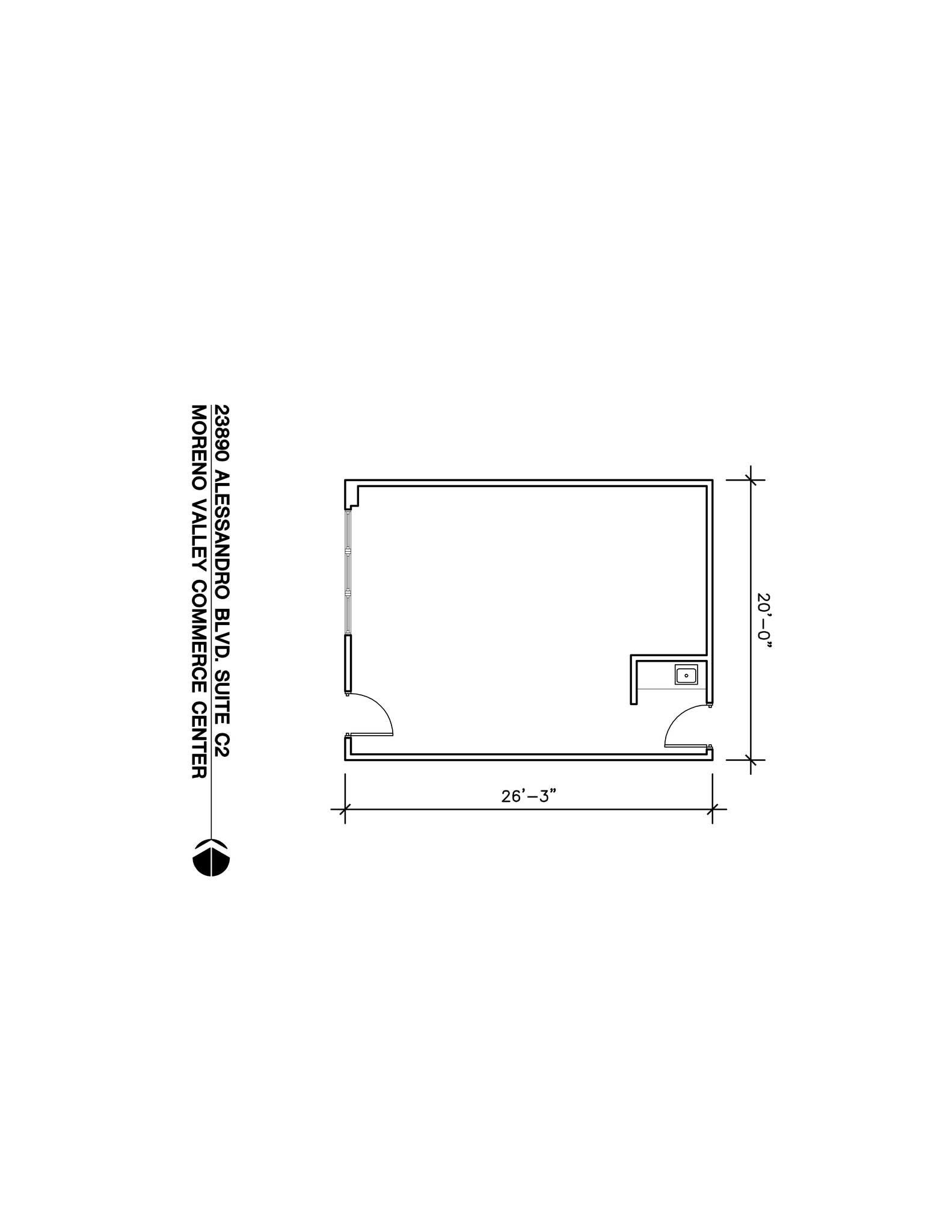 23962 Alessandro Blvd, Moreno Valley, CA à louer Plan de site– Image 1 sur 1