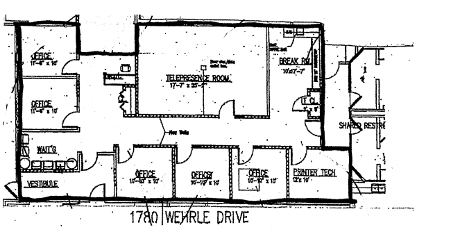 1780 Wehrle Dr, Williamsville, NY à louer Plan d’étage– Image 1 sur 1