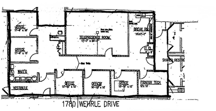 1780 Wehrle Dr, Williamsville, NY à louer Plan d’étage– Image 1 sur 1
