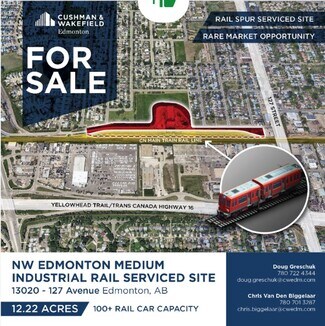 Plus de détails pour 13020 127 Avenue Northwest, Edmonton, AB - Terrain à vendre
