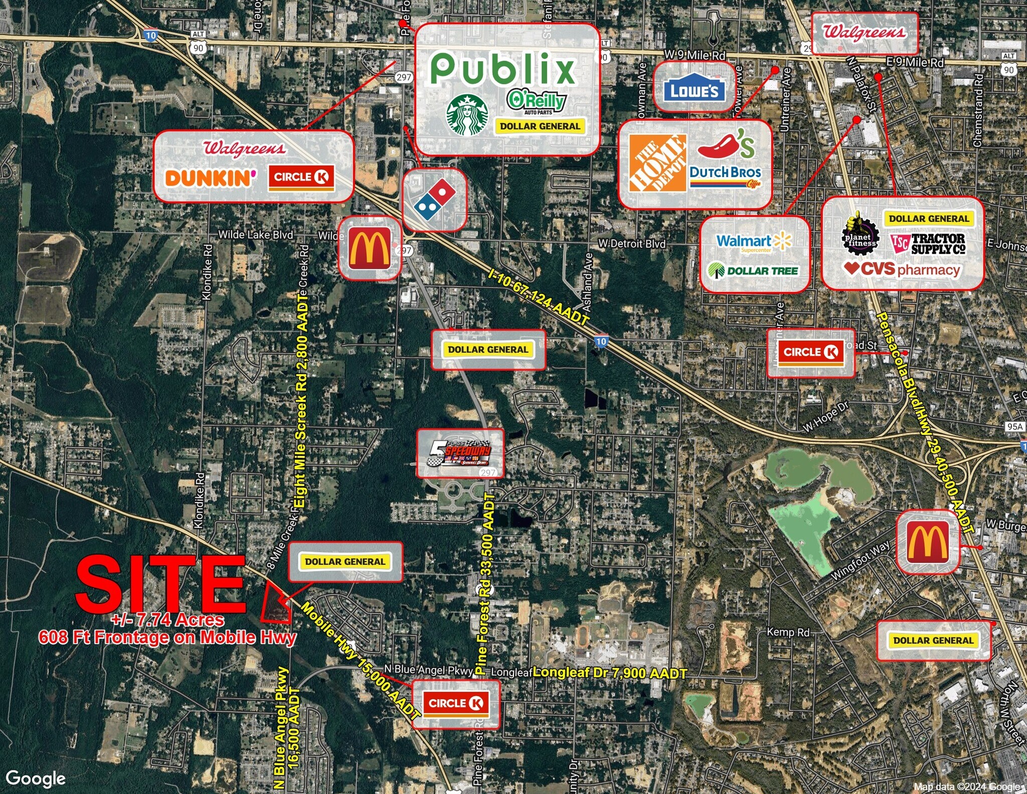 7085 Mobile Hwy, Pensacola, FL à vendre Photo principale– Image 1 sur 4