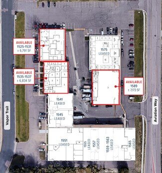 Plus de détails pour 1525-1565 Vapor Trl, Colorado Springs, CO - Industriel/Logistique à louer