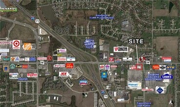 2015 W Foxwood Dr, Raymore, MO - VUE AÉRIENNE  vue de carte