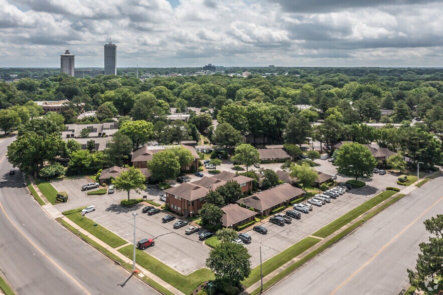 4709-4719 Spottswood Ave, Memphis, TN à louer - Aérien – Image 2 sur 5