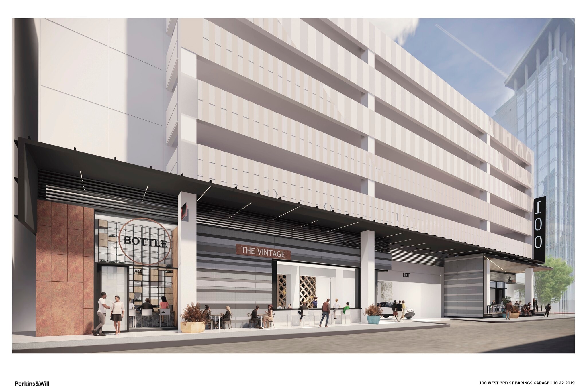 100 West Third St, Charlotte, NC à louer Photo de l’immeuble– Image 1 sur 4