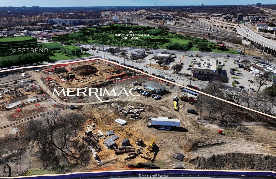 Old University Dr & Merrimac Cir, Fort Worth, TX à louer - Photo de la construction – Image 2 sur 25