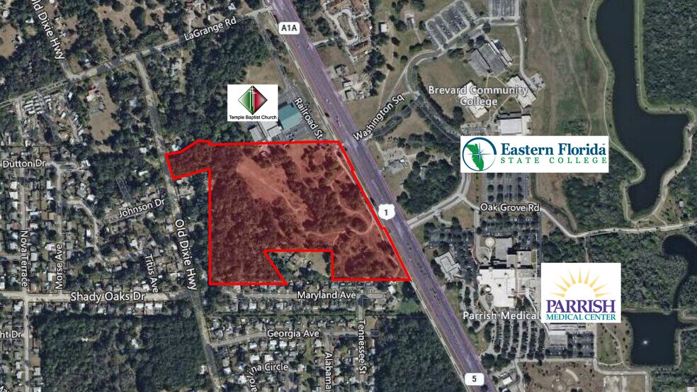 1300 N Washington Ave, Titusville, FL à vendre - Photo de l’immeuble – Image 1 sur 4