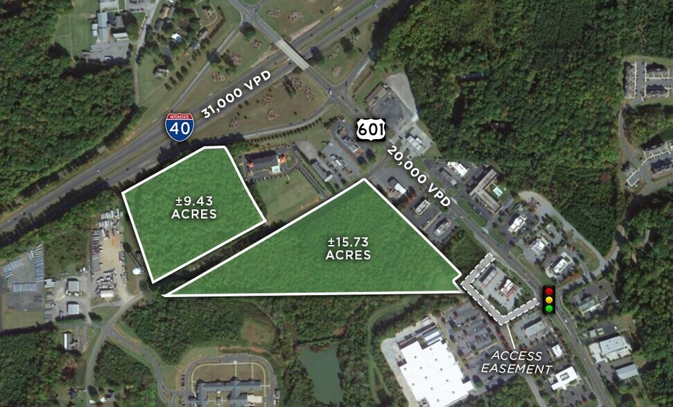 Hwy 601 & Madison Rd, Mocksville, NC à vendre - Aérien – Image 1 sur 2