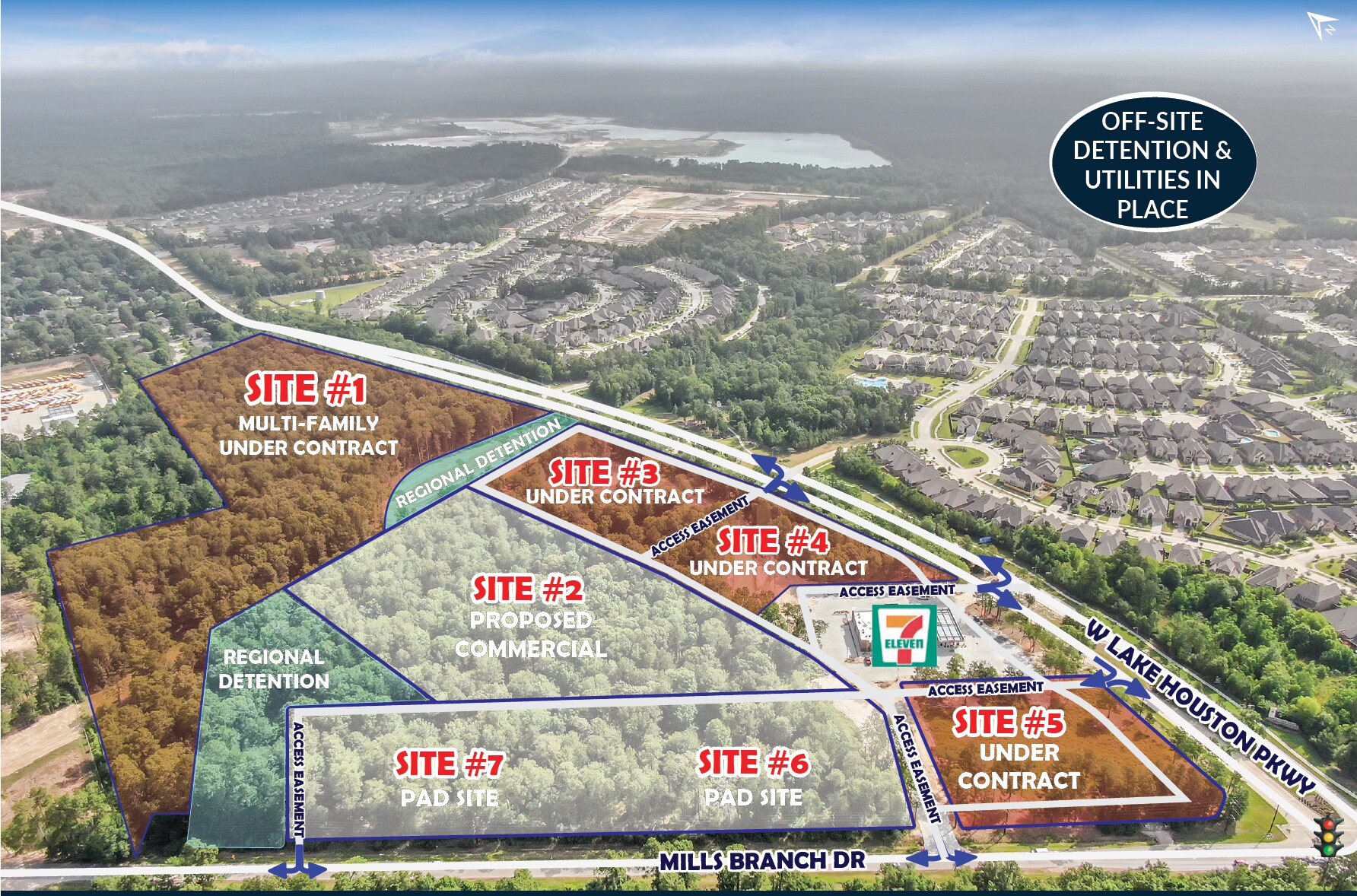 0 W Lake Houston Pkwy, Kingwood, TX à vendre Photo de l’immeuble– Image 1 sur 5