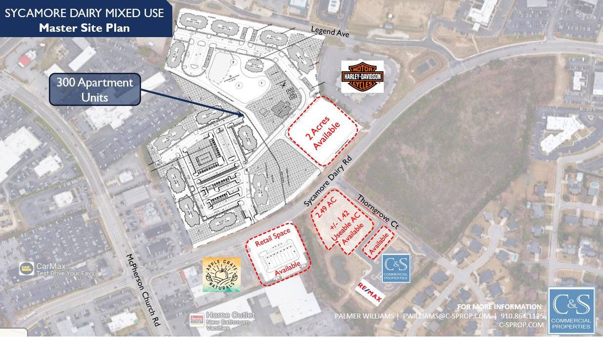 Sycamore Dairy Rd, Fayetteville, NC à louer Plan de site– Image 1 sur 5