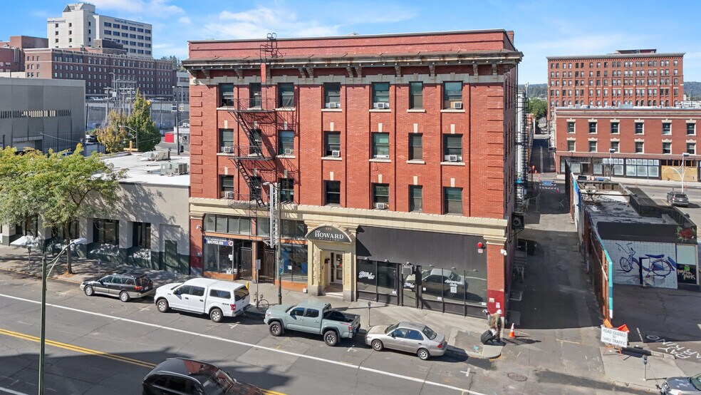 218-224 S Howard St, Spokane, WA à louer - Photo principale – Image 1 sur 6