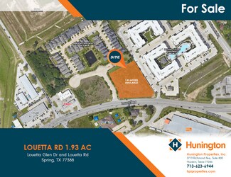 Plus de détails pour Louetta Glen and Louetta Rd, Spring, TX - Terrain à vendre