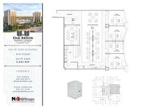 1415 W 22nd St, Oak Brook, IL à louer Plan d’étage– Image 1 sur 1