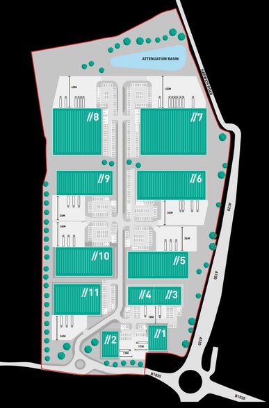 Clacton Rd, Manningtree à louer - Plan de site – Image 2 sur 2