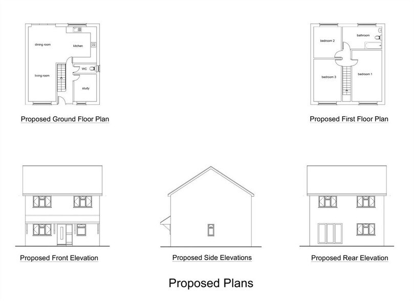 44 Silver Birch Grv, Trowbridge à vendre - Plan d’étage – Image 3 sur 3