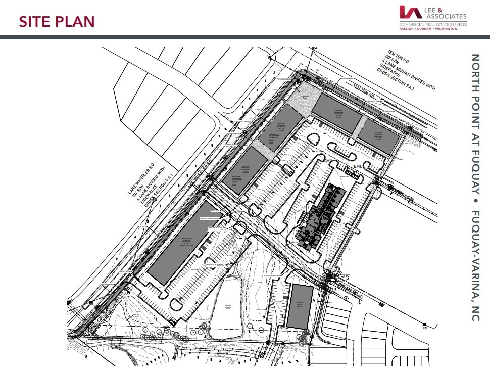 7600 Ten Ten Rd, Raleigh, NC à louer Plan de site– Image 1 sur 1