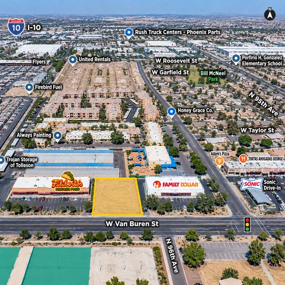 NW Van Buren St & 96th Ave, Tolleson, AZ à vendre - Photo de l’immeuble – Image 1 sur 1