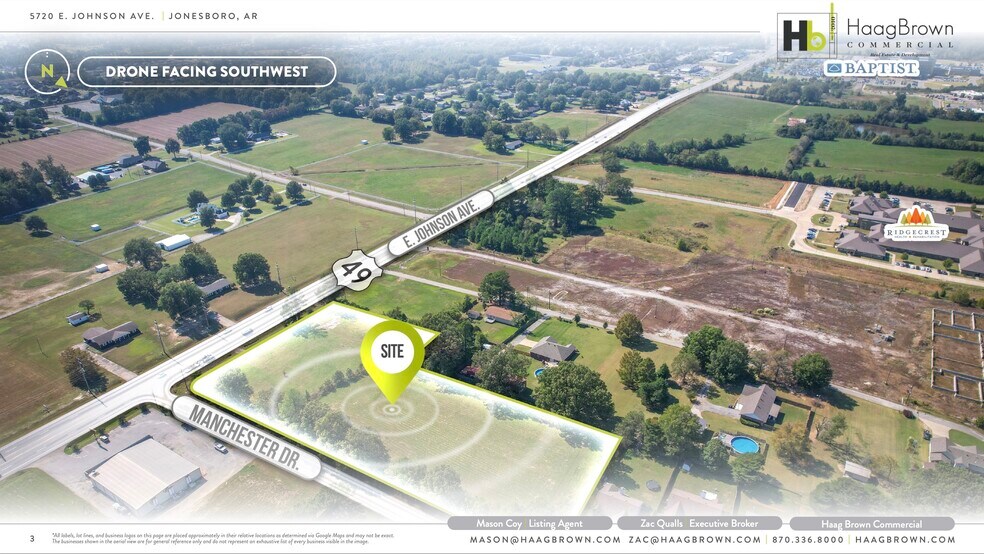 5716-5720 E Johnson Ave, Jonesboro, AR à vendre - Photo de l’immeuble – Image 3 sur 6