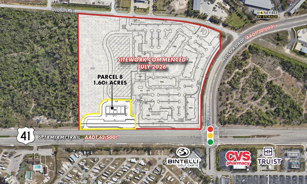 US-41 Hwy, Fort Myers, FL à vendre - Plan de site – Image 3 sur 6