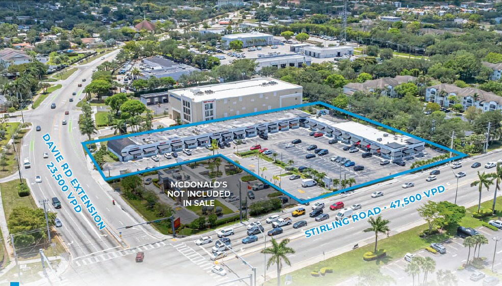 7110-7162 Stirling Rd, Hollywood, FL à vendre - Photo de l’immeuble – Image 1 sur 9