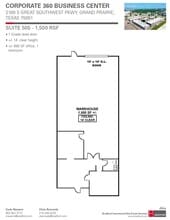 2100 S Great Southwest Pky, Grand Prairie, TX à louer Plan d’étage– Image 1 sur 1