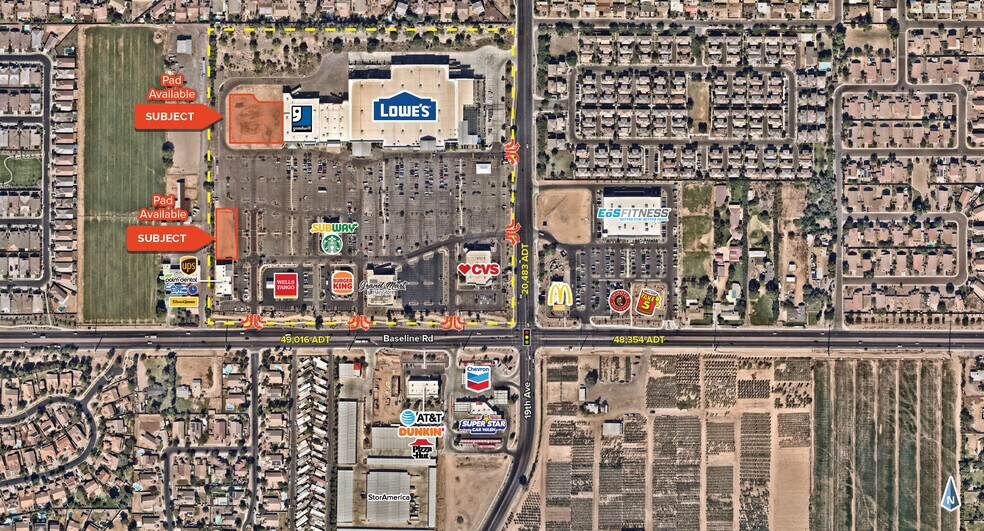 2050 Baseline rd, Phoenix, AZ à vendre - Photo de l’immeuble – Image 3 sur 3