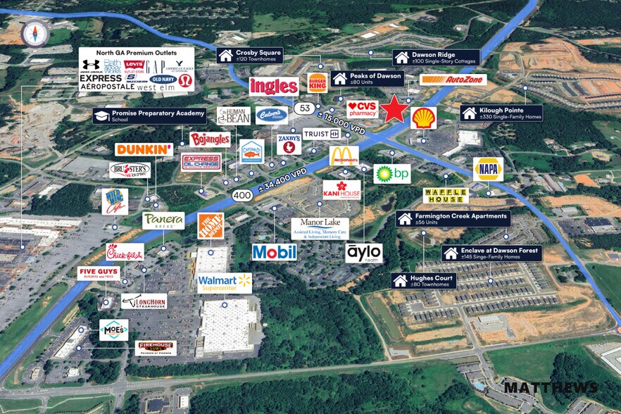 N 400 Center Ln, Dawsonville, GA à louer - Photo de l’immeuble – Image 2 sur 4