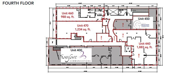 112 Market Av, Winnipeg, MB à louer Plan d’étage– Image 1 sur 1
