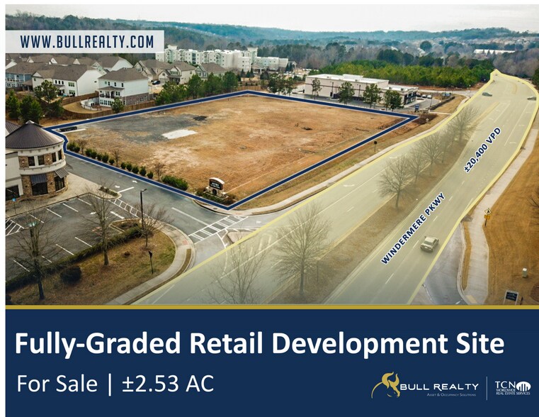 Windermere Pkwy, Cumming, GA à vendre - Photo de l’immeuble – Image 1 sur 12