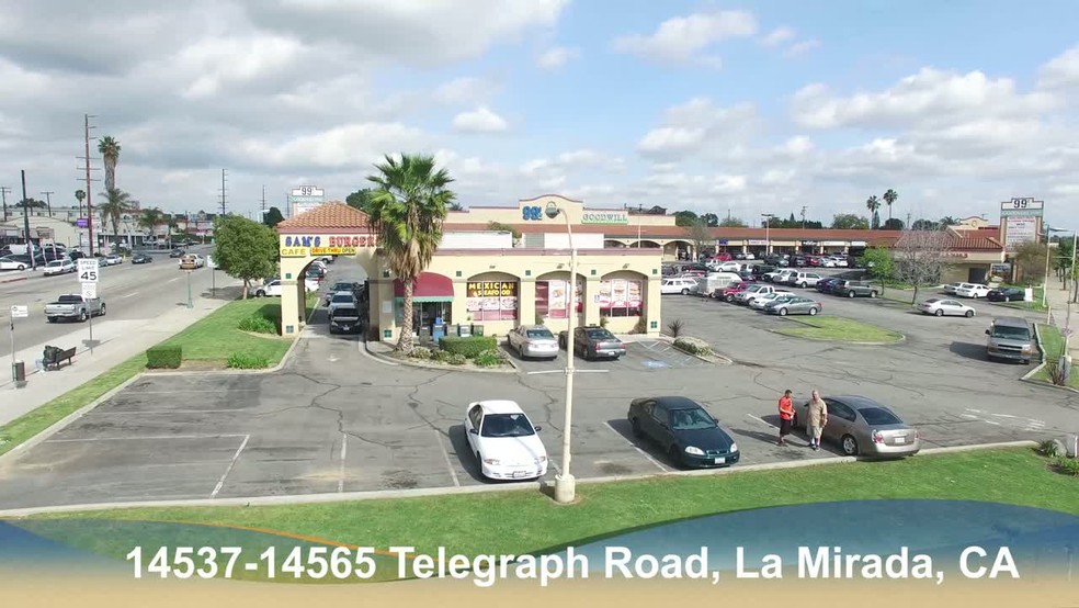 14525-14569 E Telegraph Rd, La Mirada, CA à louer - Vidéo sur l’annonce professionnelle – Image 2 sur 8