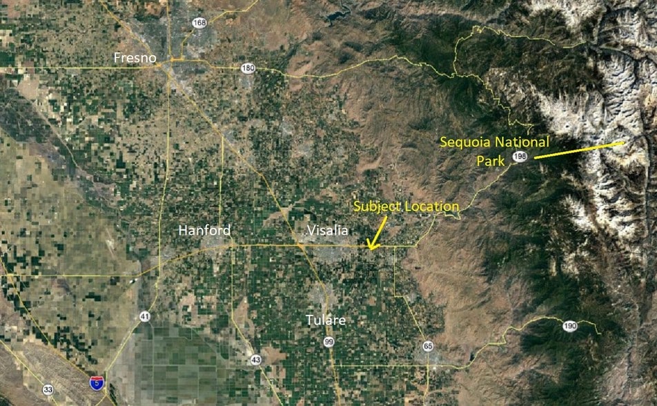 Hwy 198 @ Farmersville Blvd, Visalia, CA à vendre - Photo de l’immeuble – Image 3 sur 9