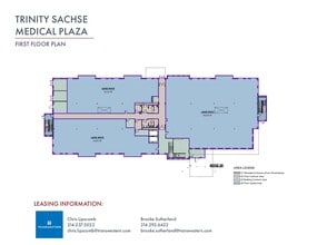 4650 President George Bush Hwy, Sachse, TX à louer Plan d’étage– Image 1 sur 1