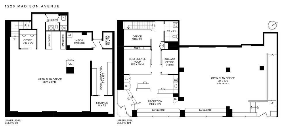 1226 Madison Ave, New York, NY à louer - Plan d’étage – Image 2 sur 10