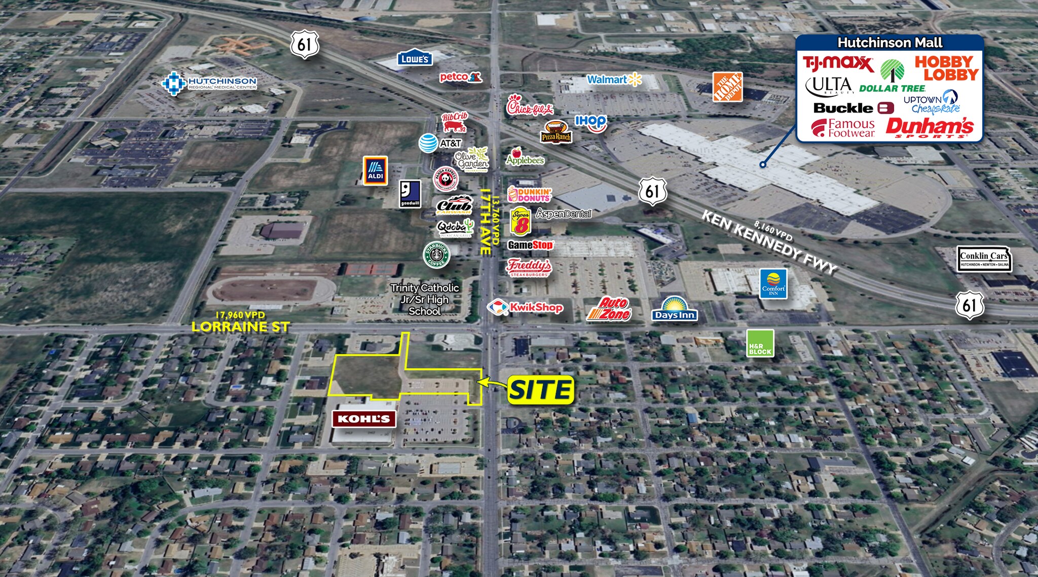 17th & Lorraine, Hutchinson, KS à vendre Photo principale– Image 1 sur 7