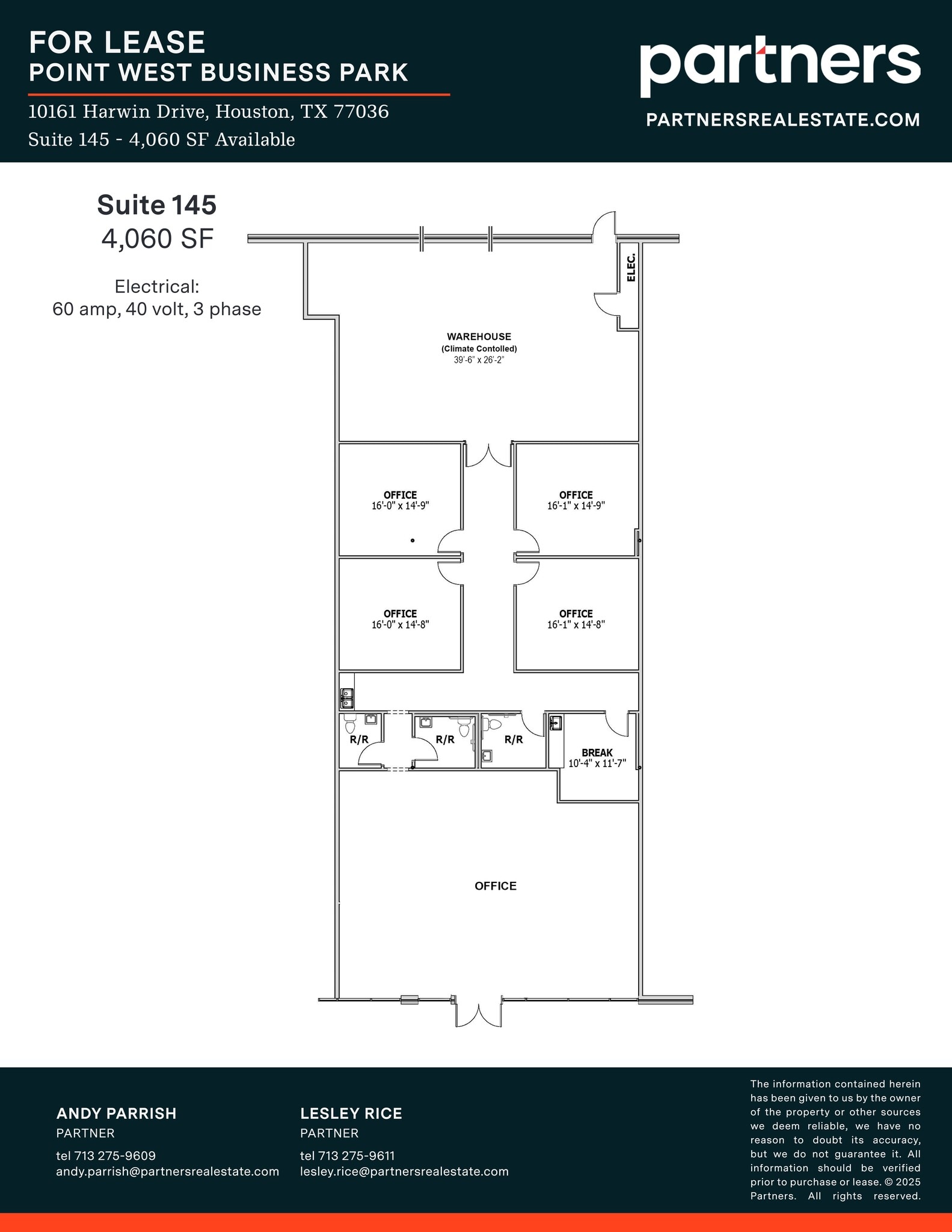 10161-10175 Harwin Dr, Houston, TX à louer Plan de site– Image 1 sur 1
